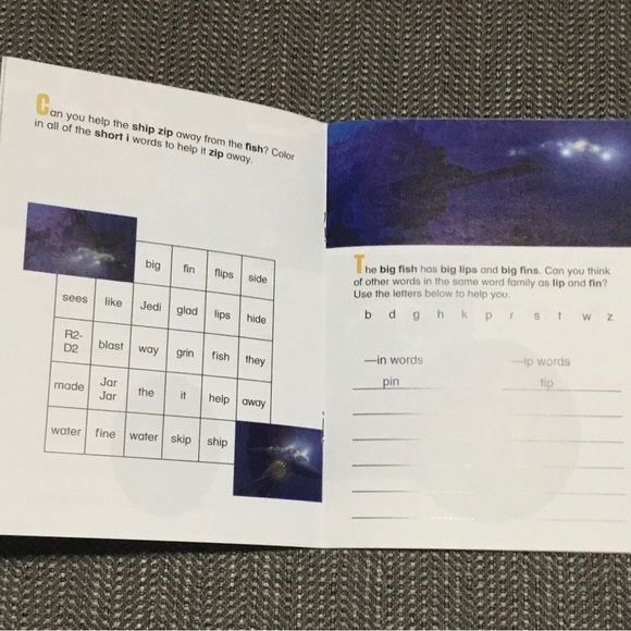 Star Wars Phonics Book lot of 8 - Picture 11 of 12